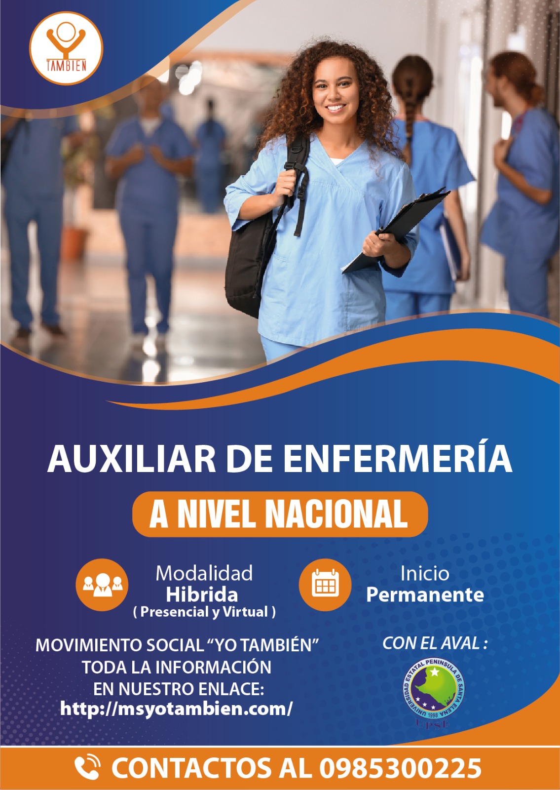 Auxiliar de Enferemería y Primeros Auxilios en Patología Respiratoria – Nacional – Mayo 2023